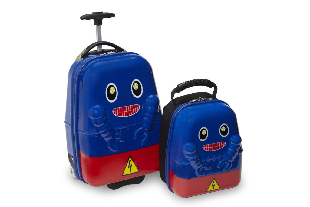 kids wheelie luggage