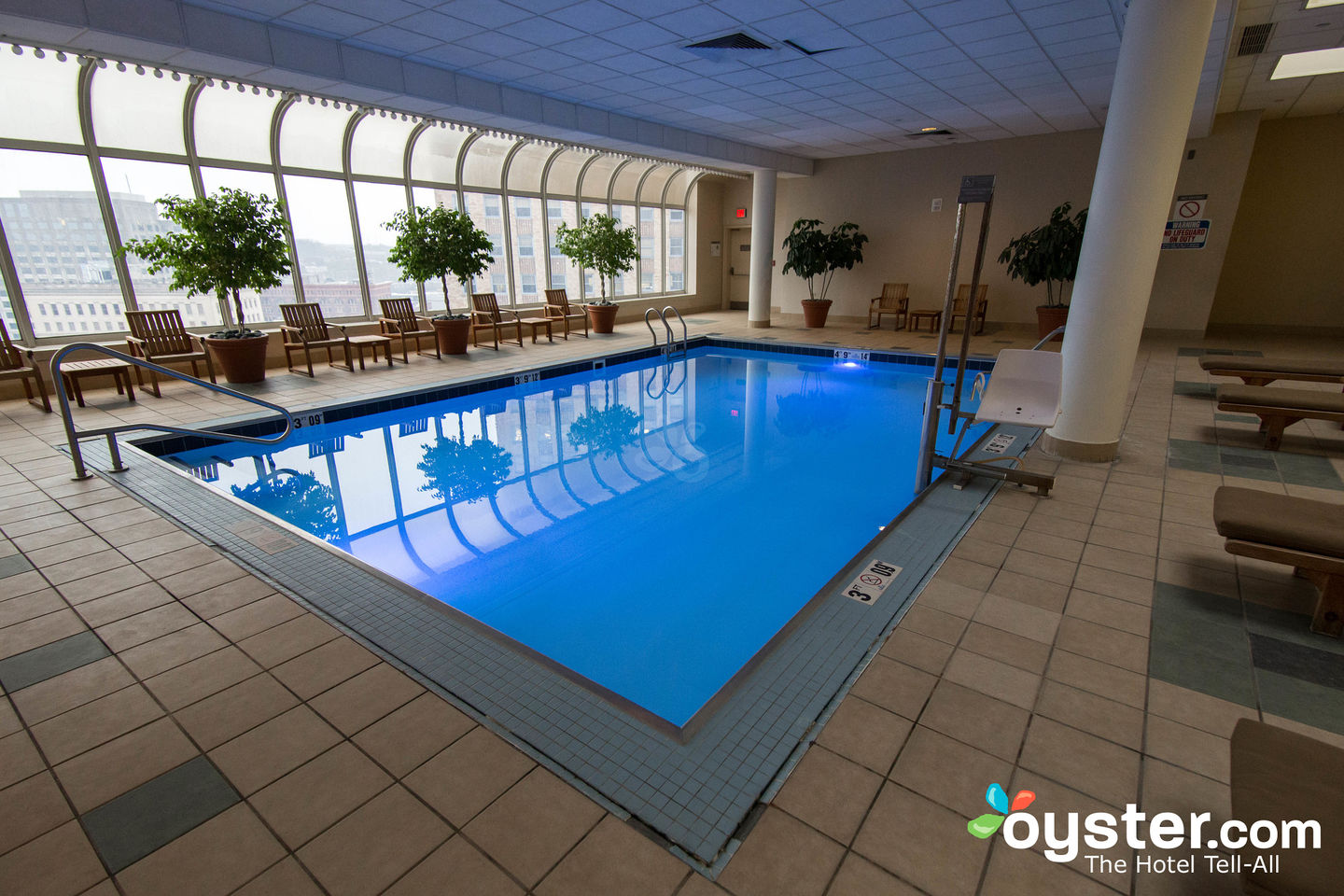 Hyatt Regency Cincinnati The Pool At The Hyatt Regency Cincinnati