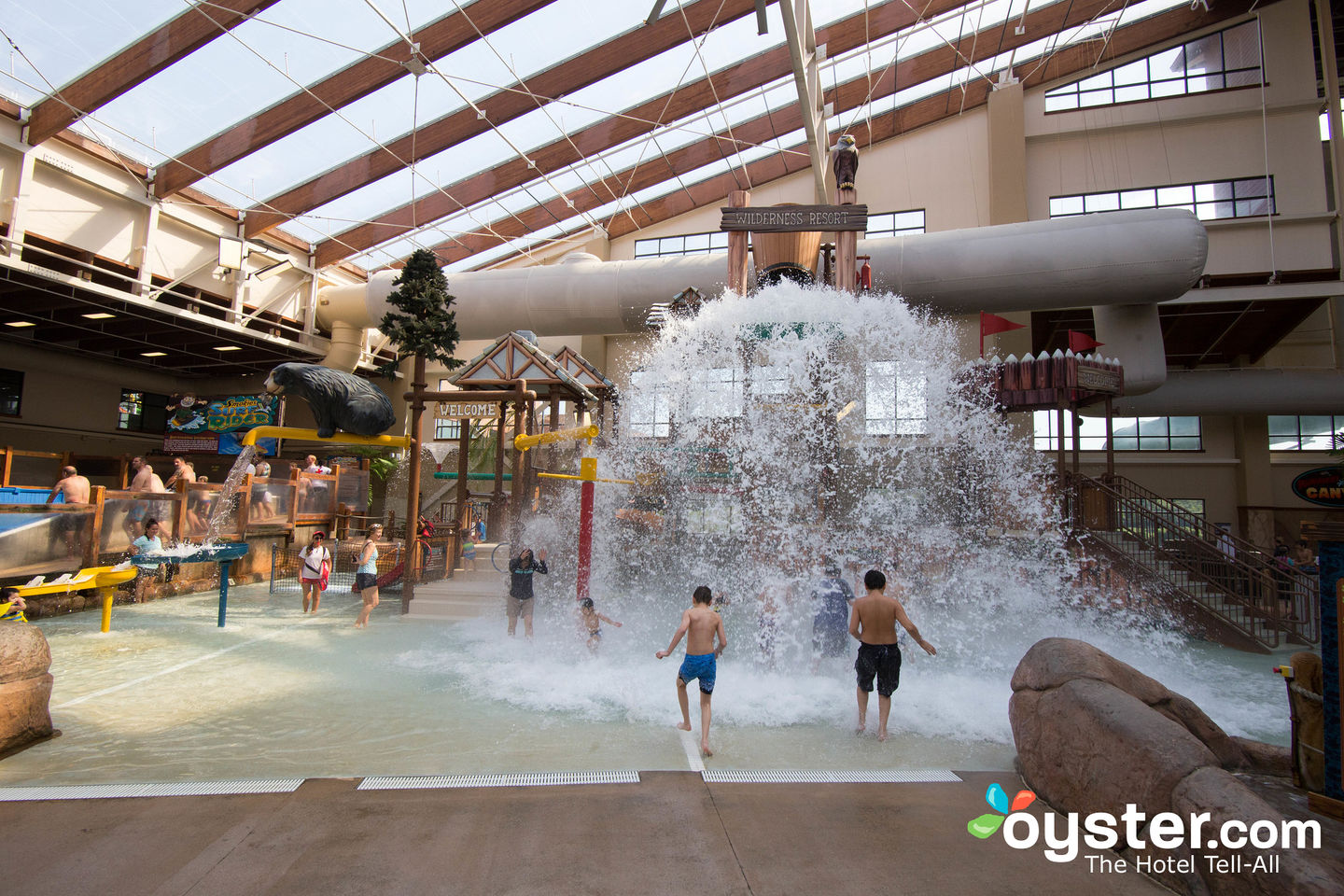 Wilderness At The Smokies Resort Wild Waterdome Indoor Waterpark At