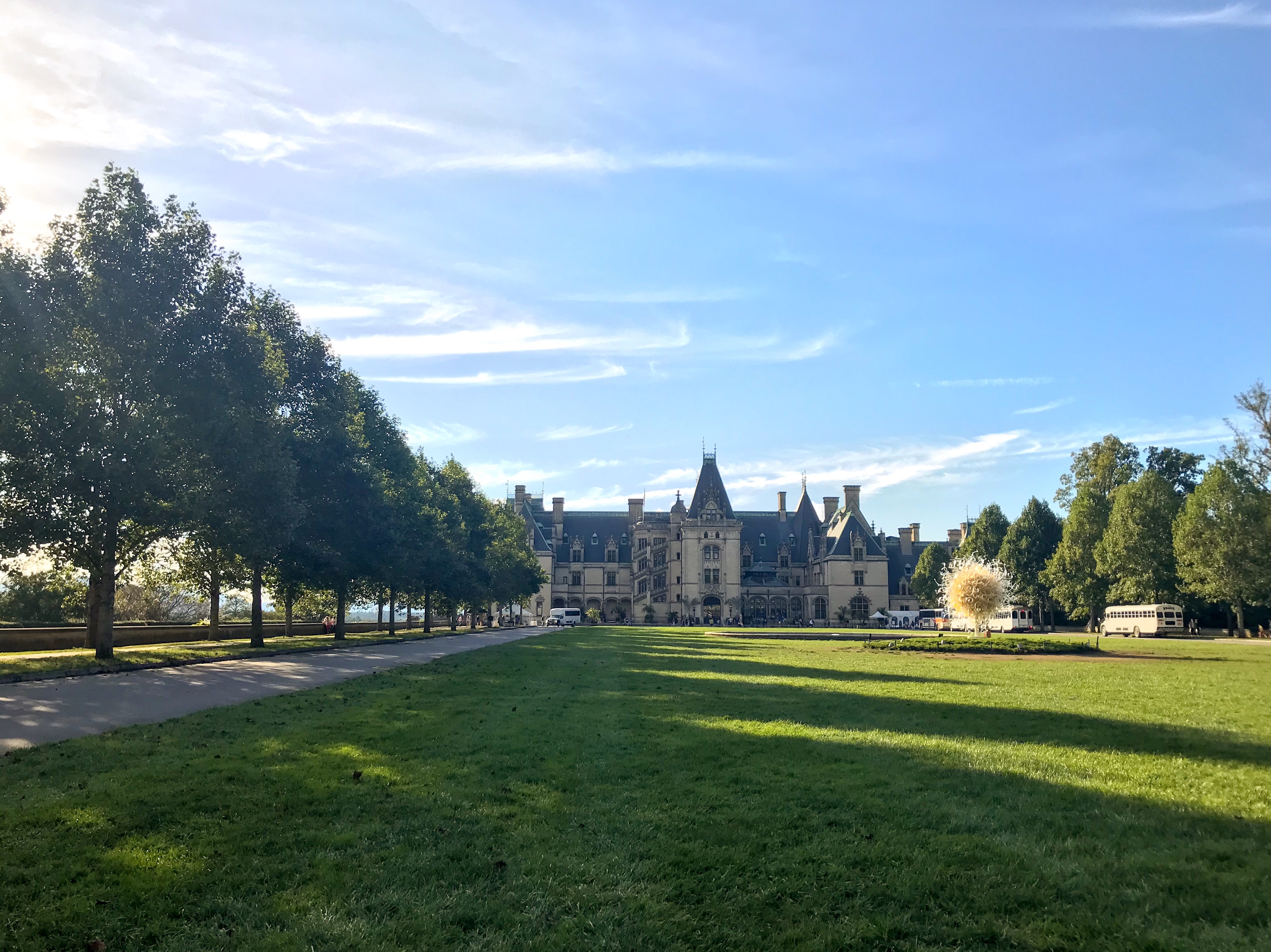 The Biltmore Estate outside of Asheville, North Carolina