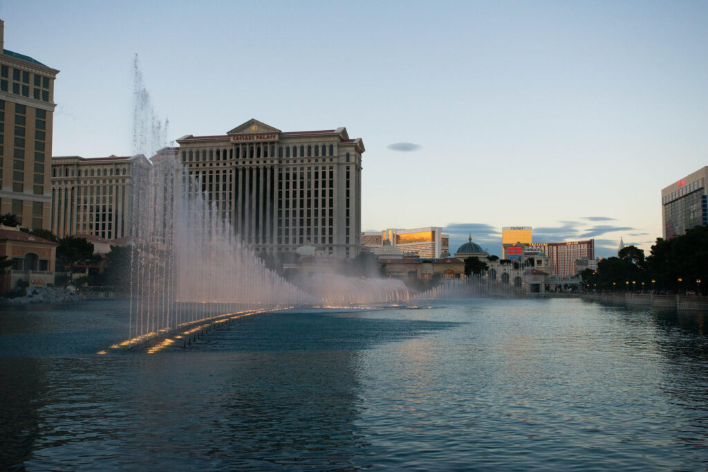 Fountain at Bellagio Las Vegas