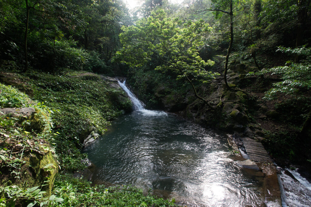 Natural Water Slide at the Hotel Borinquen Mountain Resort