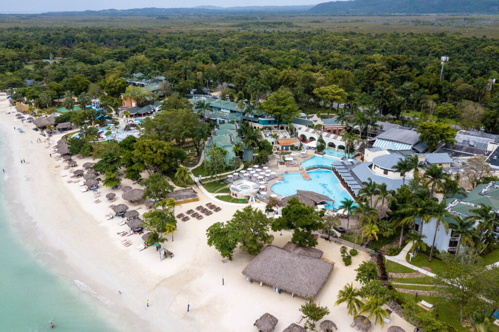 Aerial Photography at the Beaches Negril Resort & Spa