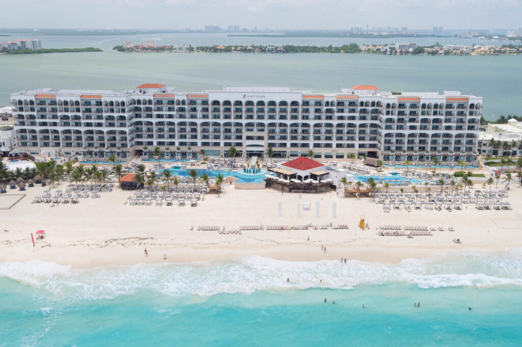 Aerial Photography at the Hyatt Zilara Cancun