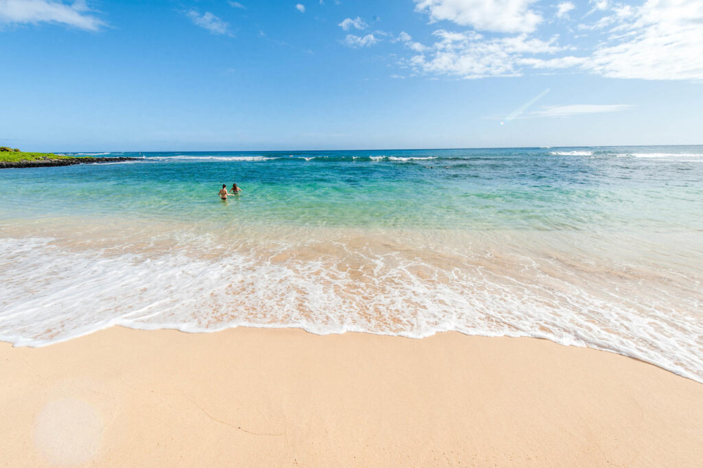 Beach at the Koa Kea Resort Hotel at Poipu Beach