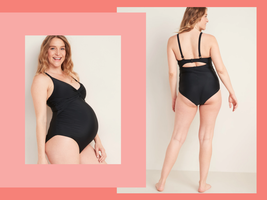 old navy maternity bathing suit