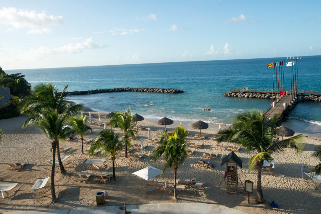 Beach at the Sandals Grenada Resort and Spa