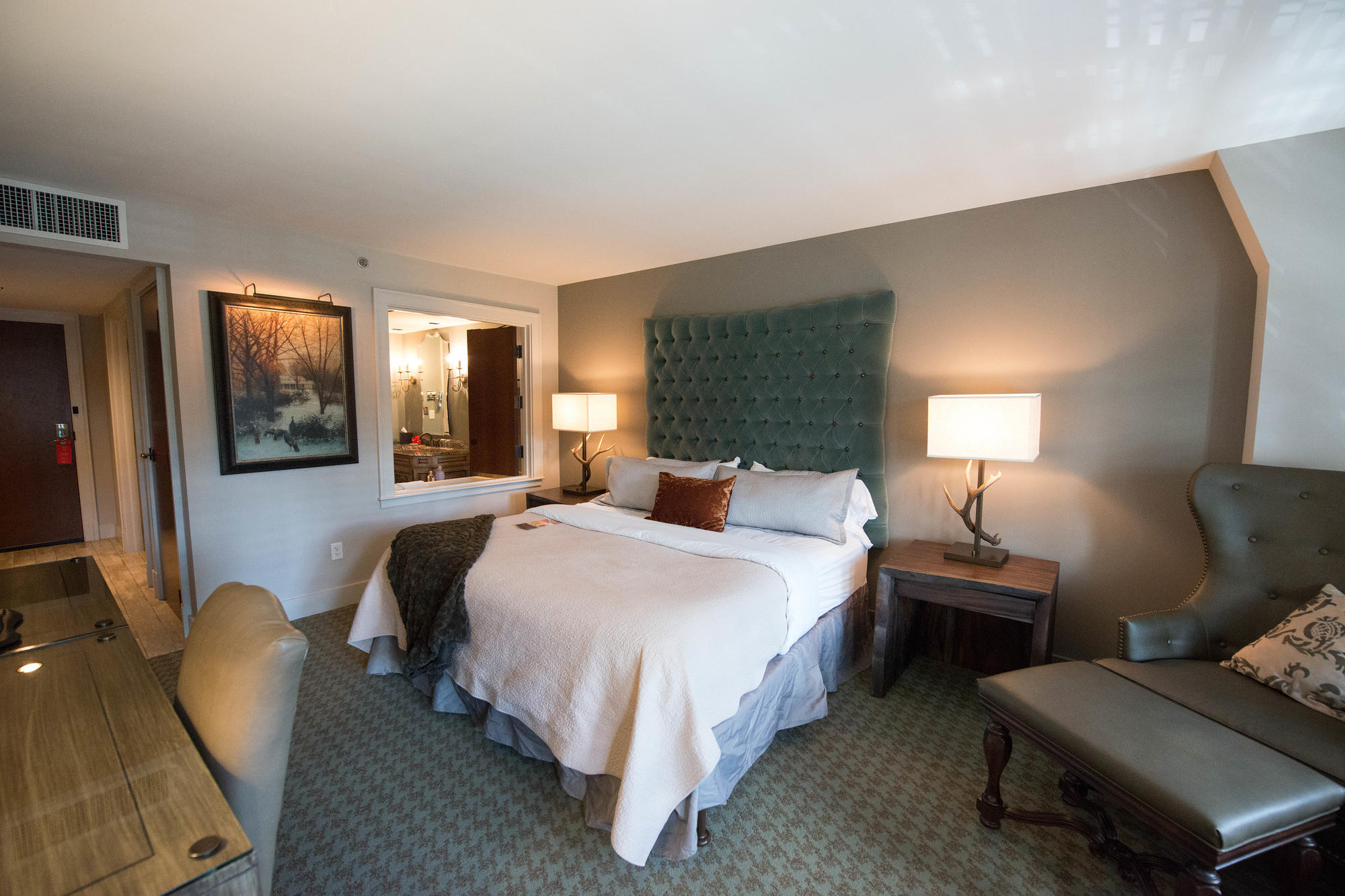 The Deluxe King Room at the Grand Bohemian Asheville