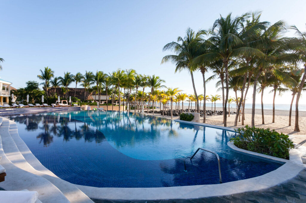 The Main Pool at Royal Hideaway Playacar