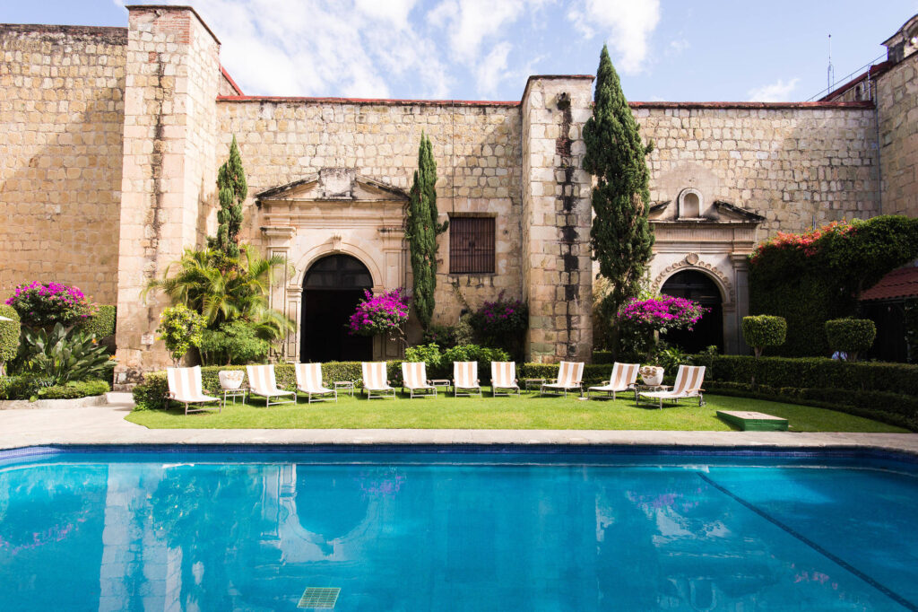 The Pool at the Quinta Real Oaxaca