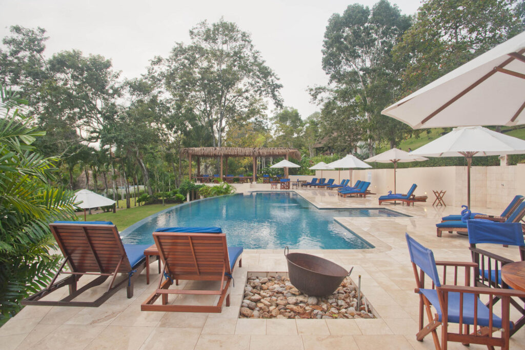 Pool at The Lodge at Chaa Creek