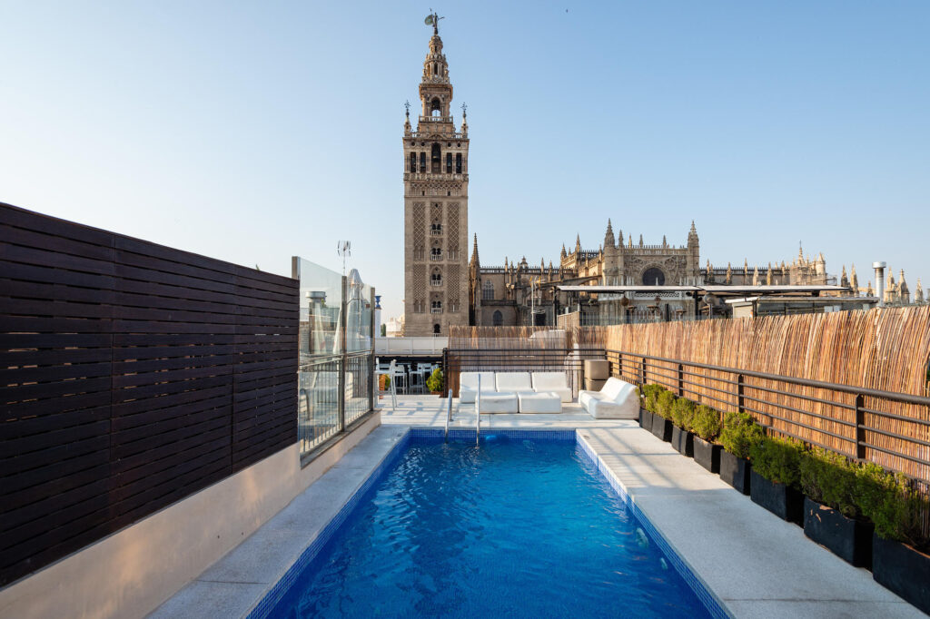 Pool at the EME Catedral Hotel