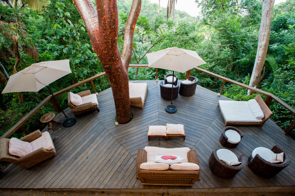 Lounge at the Haramara Retreat