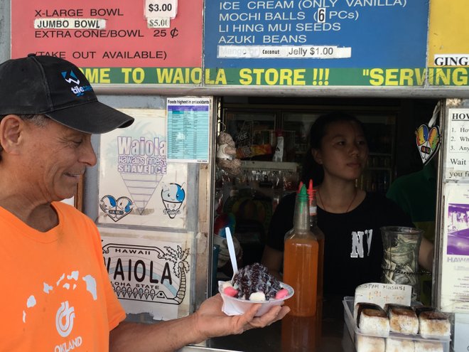Waiola Shave Ice in Honolulu; Kredit: Nalea J. Ko