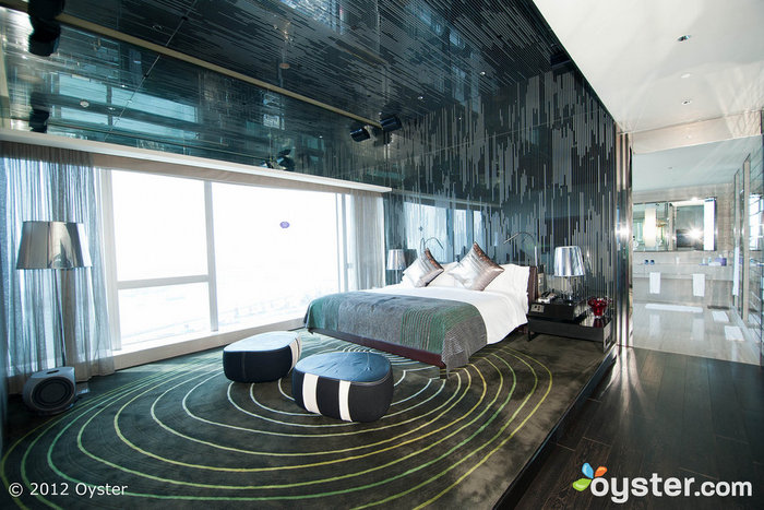 O Extreme WOW Suite reflete a área de alto design de Kolwoon em Hong Kong.
