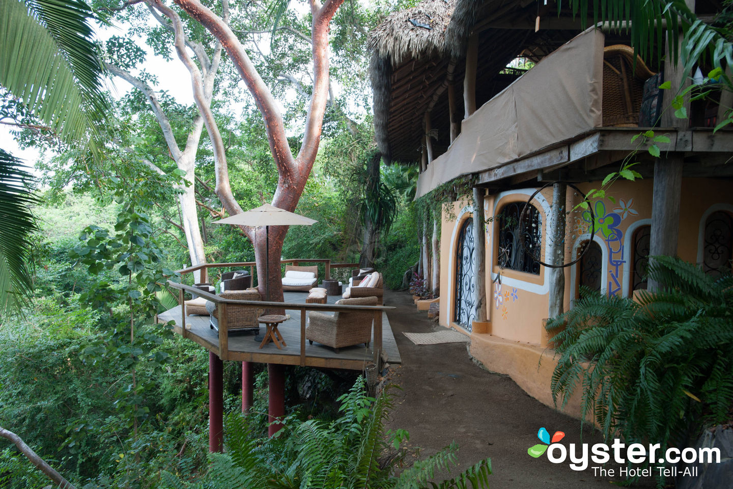 Set on 12 acres, Haramara Retreat is focused on yoga and healthy dining.