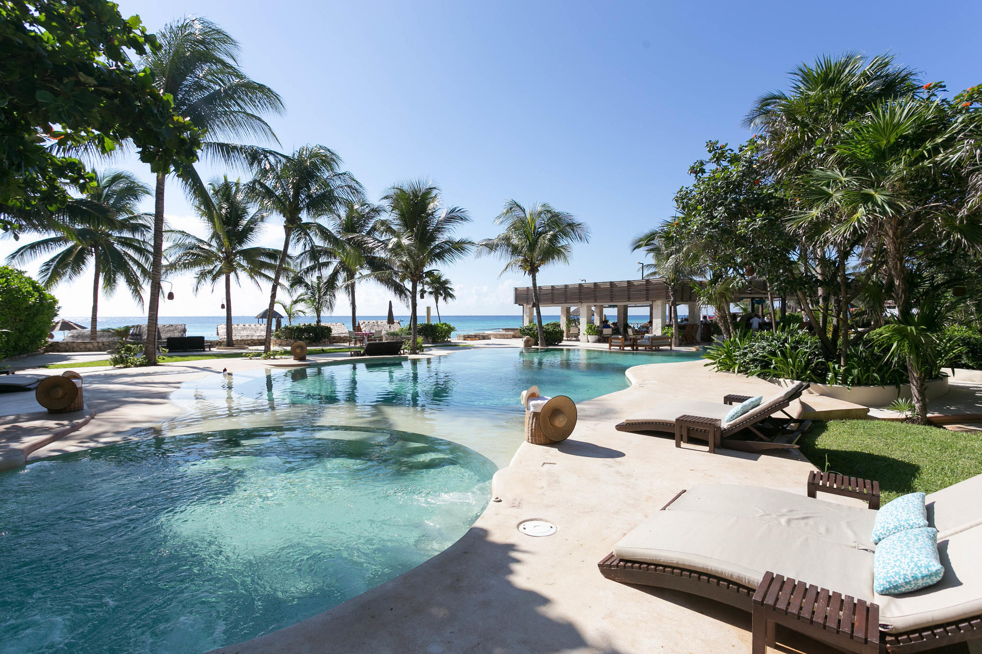 The Pool at the Viceroy Riviera Maya