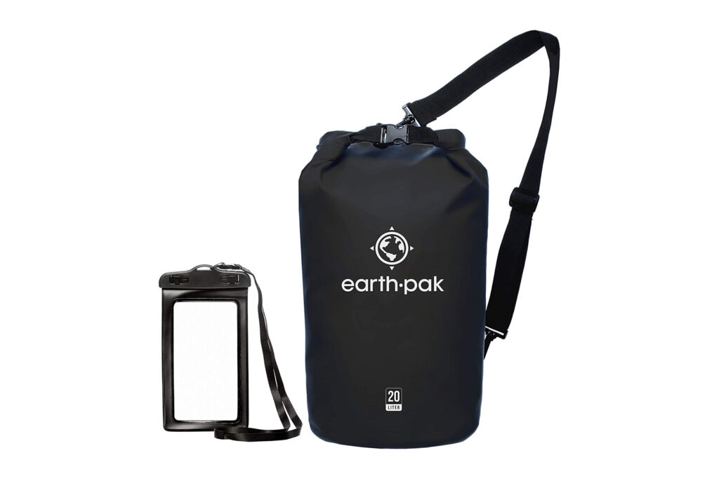 Earth Pak Waterproof Dry Bag and Phone Case