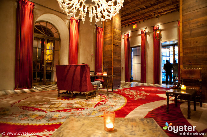 O lobby do The Gramercy Park Hotel