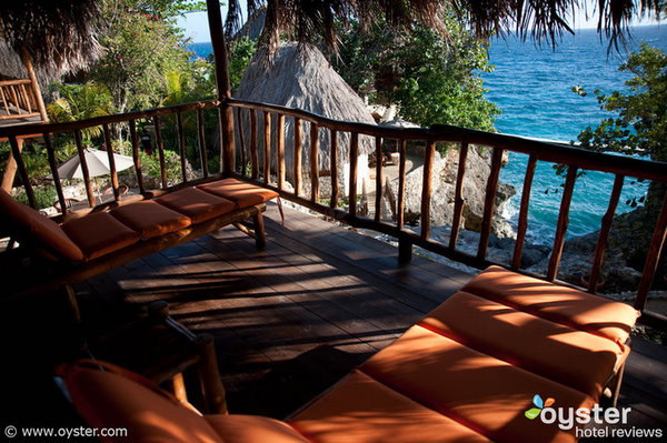 Balcon sur la longue maison