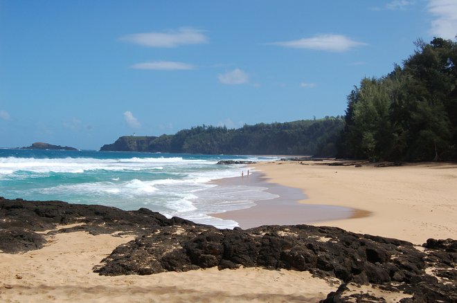 Kauapea Beach à Hawaii