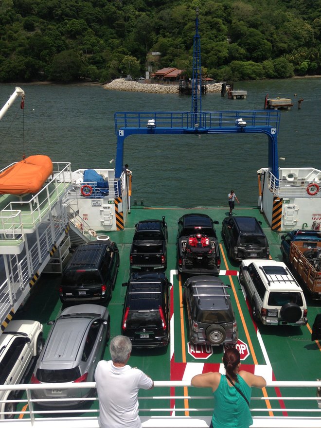The Paquera ferry; Photo courtesy of Nalea J. K