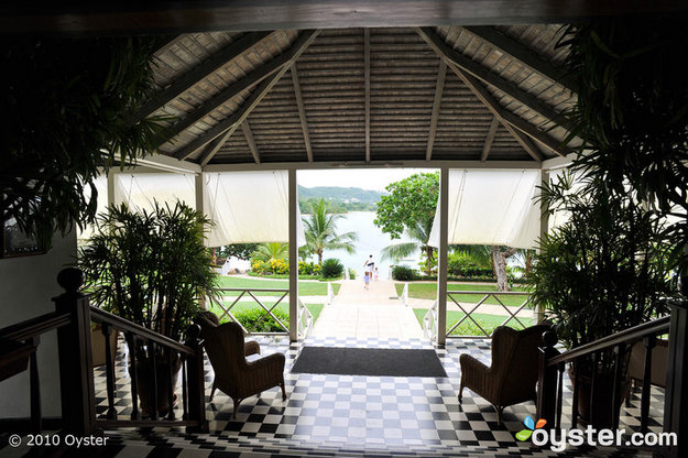 Lobby en Round Hill Hotel & Villas