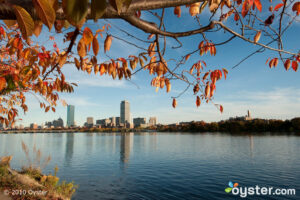 View of the Charles River in Boston