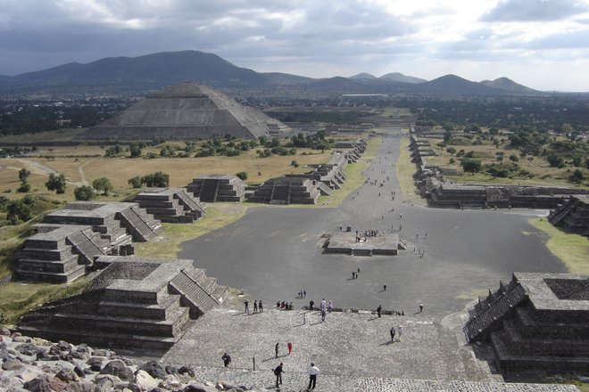 Image de Teotihuacan avec l'aimable autorisation de Herbert Spencer via Flickr