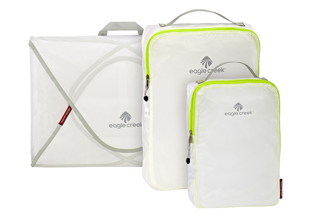 rangement valise avec compression [4 pièces] - plus d'espace dans la valise  ou le sac à dos - organisateur de voyage (gris) : : Mode