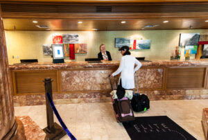 Front Desk at the Kauai Marriott Resort/Oyster