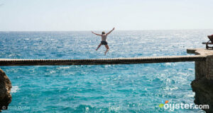 The bridge at Tensing Pen hotel, Jamaica