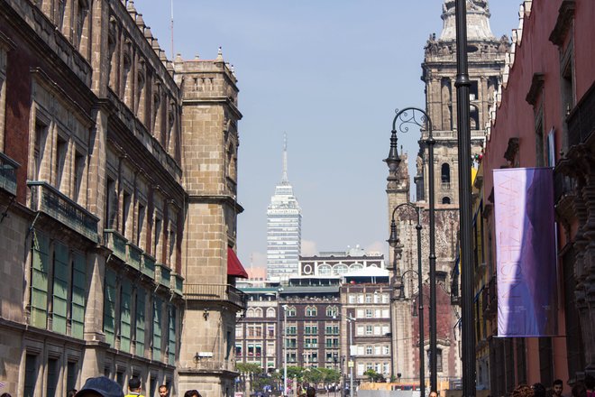 L'ancien et le moderne se rencontrent dans le quartier de Mexico. Centro/Oyster's Centro/Oyster