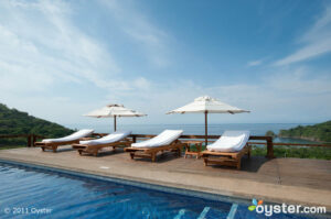 The Infinity Pool at the Hotel Punta Islita Costa Rica