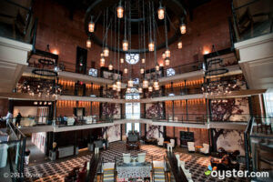 Lobby at the Liberty Hotel