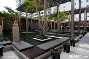 Courtyard at The Setai; Miami, FL