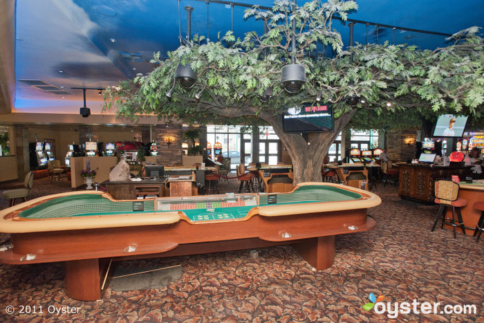 Un tavolo di Double Odds Craps al Crystal Bay Casino presso la Border House di Crystal Bay; Lake Tahoe, NV