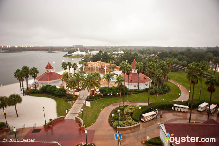 La vista desde el balcón de una suite de un dormitorio en Grand Floridian Resort & Spa de Disney; Orlando, FL