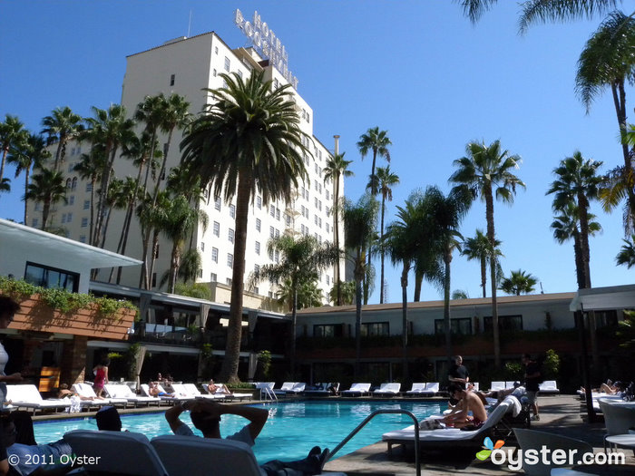 La piscina dell'hotel Hollywood Roosevelt; Los Angeles, CA