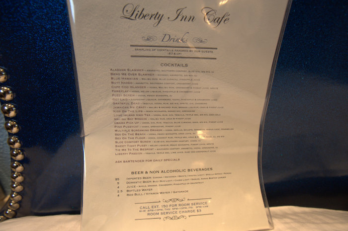 Como o presidente Obama fez essa lista? Do Liberty Inn, em Nova York