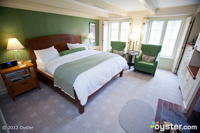 As camas no Woodstock Inn são alguns dos comfiest que já dormi - honestamente!