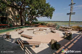 Bonfire pit at Disney's Hilton Head Island Resort