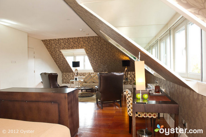 El Suite Penthouse irradia lujo portugués.