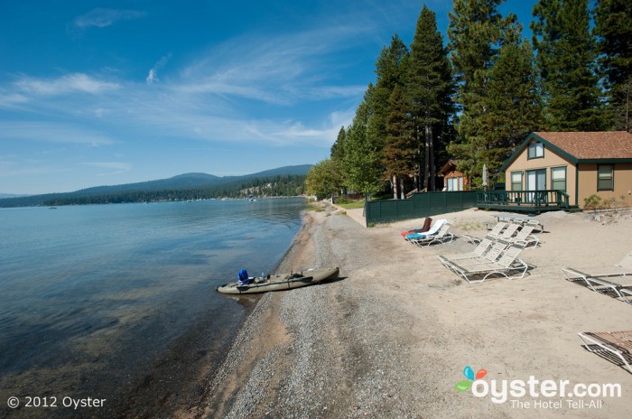 Wer muss an einem Ort wie der franziskanischen Lakeside Lodge in Lake Tahoe viel Aufhebens machen?