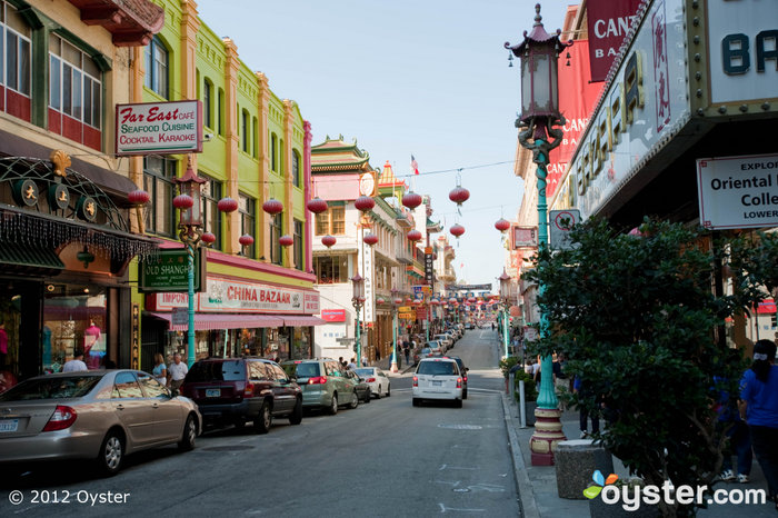 El barrio chino de San Francisco es famoso en todo el mundo.
