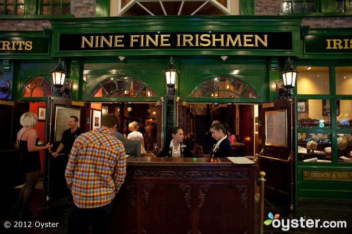Nove belos irlandeses no New York New York Hotel & Casino