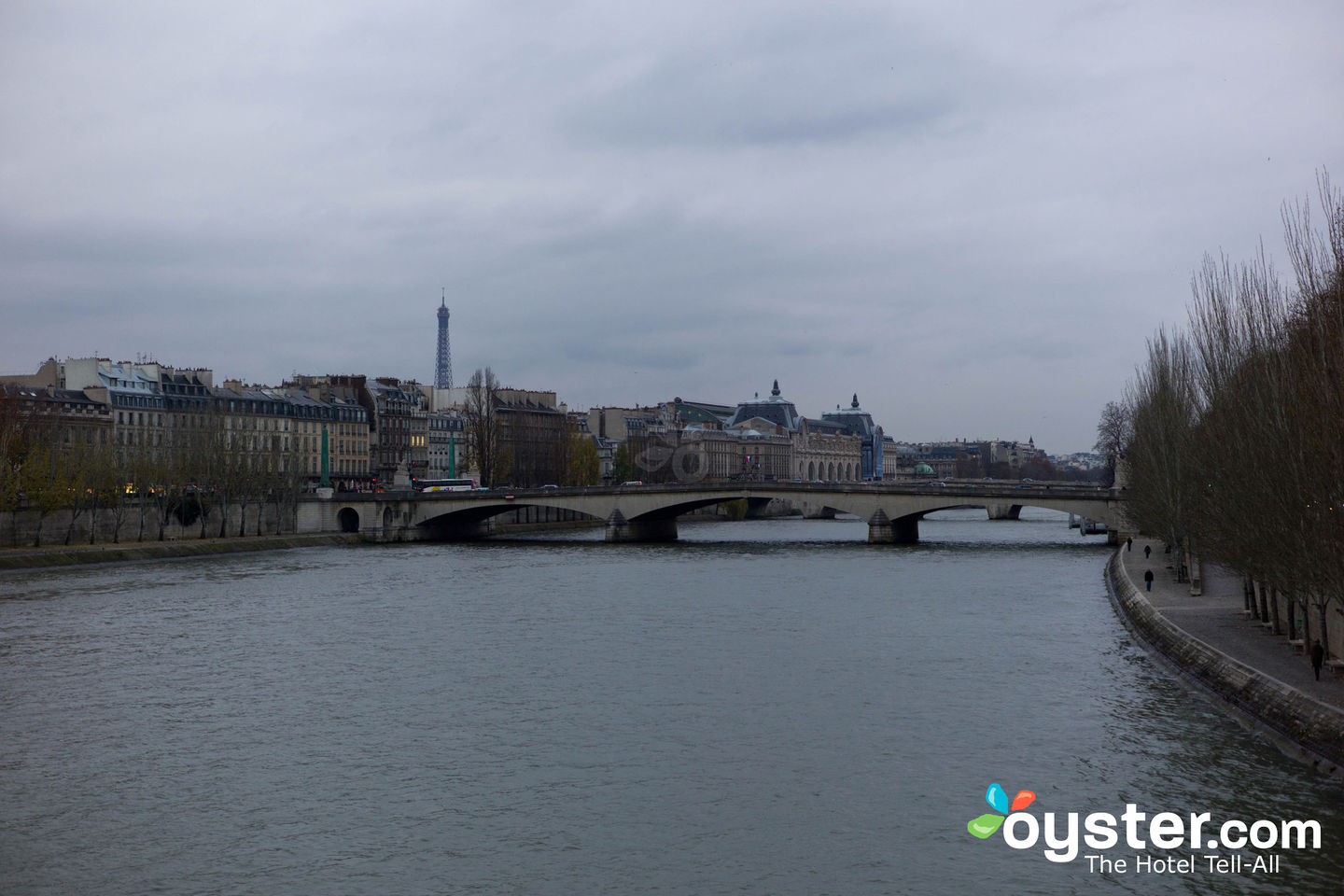 A somber day in Paris