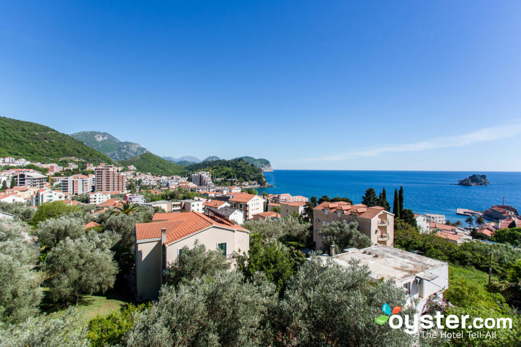 View from Medin Apartments, Petrovac/Oyster