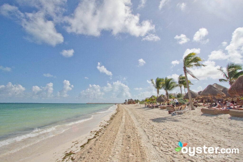 Strand på Excellence Playa Mujeres i Cancun