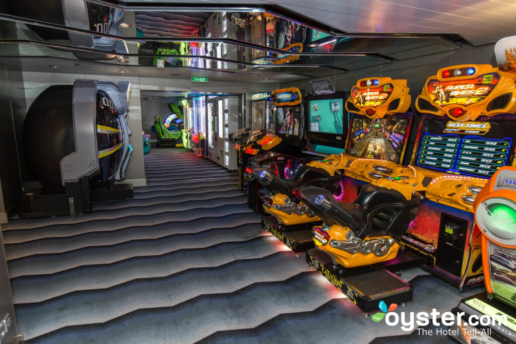 Challengers Arcade on Anthem of the Seas/Oyster
